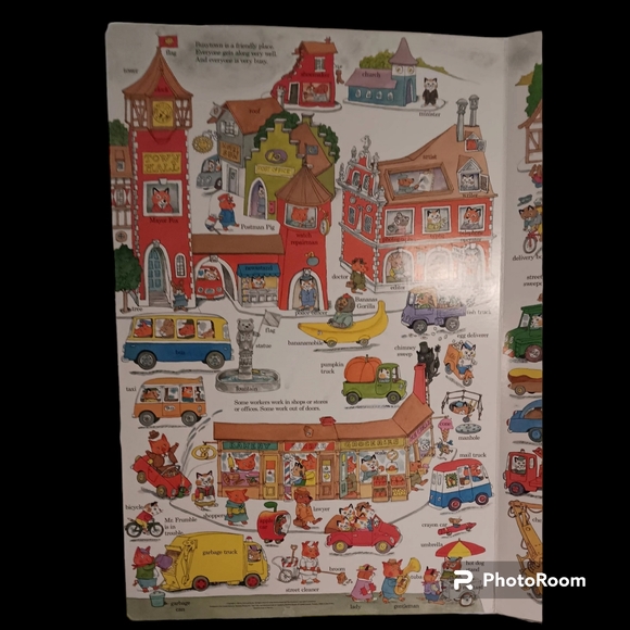 Biggest Word Book Ever... board...16"×24" by Richard Scarry - Picture 2 of 13